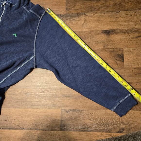 Tommy Bahamas navy blue quarter zip pull over size 3XL - Picture 7 of 7